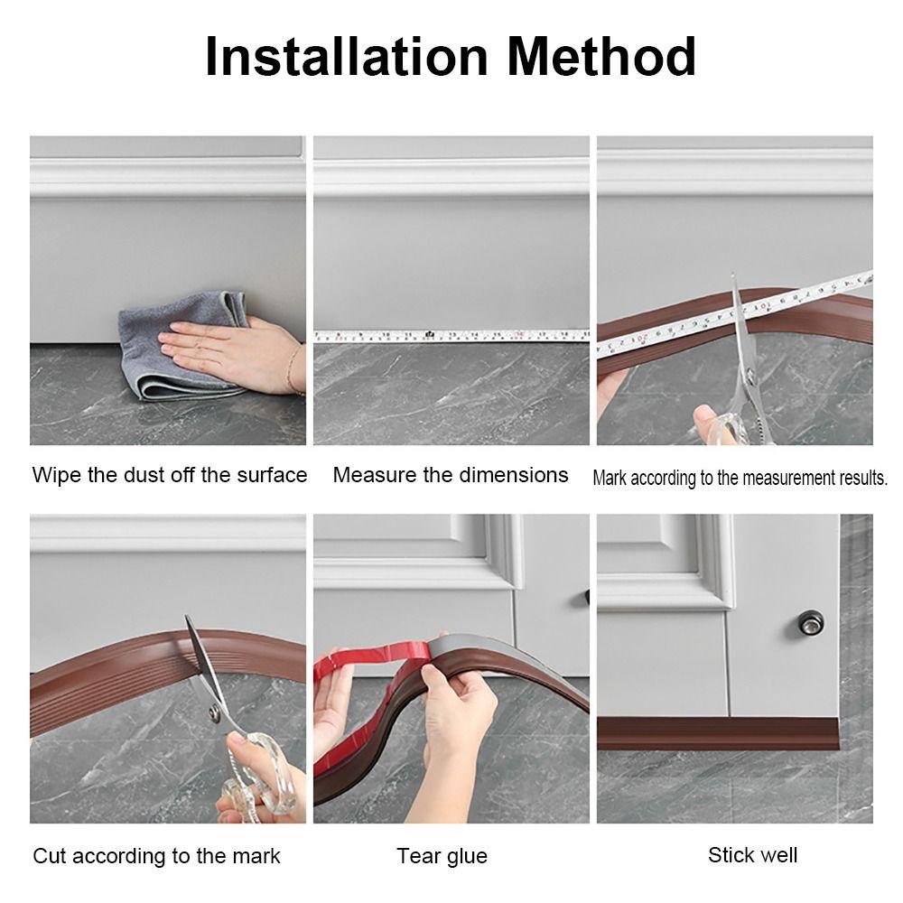 Windshield Draught Excluder Door Bottom Sealing Strip Weather Stripping Door Draft Stopper