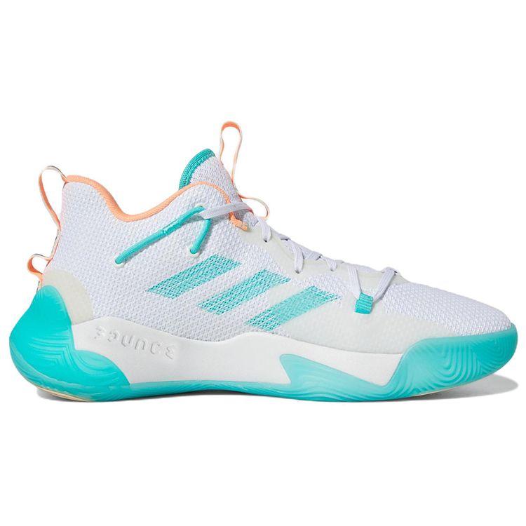 adidas Мужские кроссовки Harden Stepback 3 The Bahamas White Cloud-White Beam-Orange GW4215