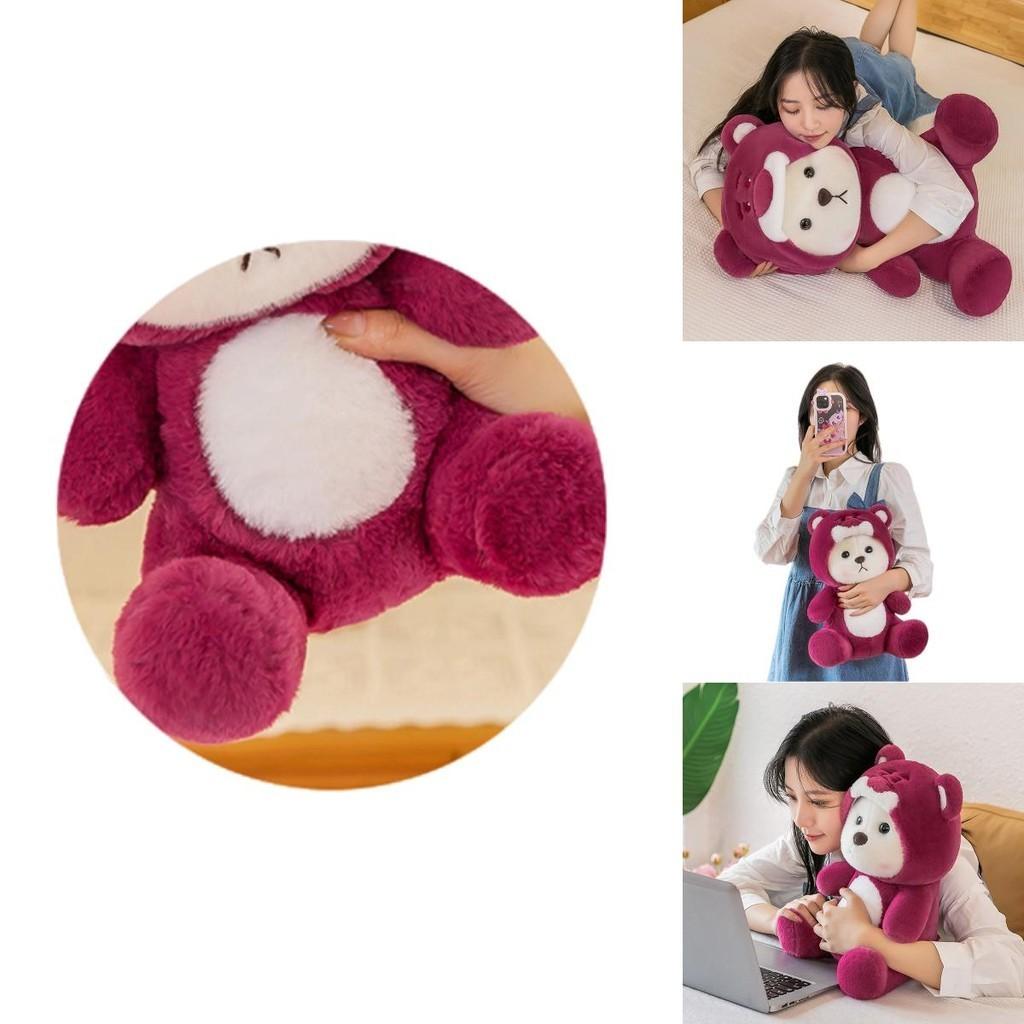 Cute Transforming Lena Bear Plush Toy For Kids Valentine's Day Gift