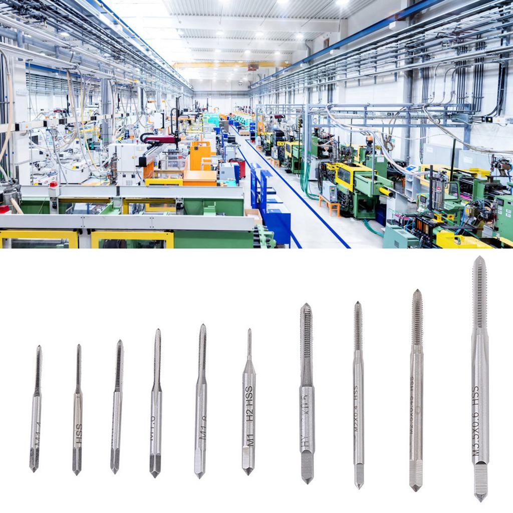 Мини M1 к M3.5 Машинный ручной метчик для нарезания резьбы Метчики для нарезания резьбы Машинный ручной метчик Машинный метчик Винтовой метчик Метчики для нарезания резьбы