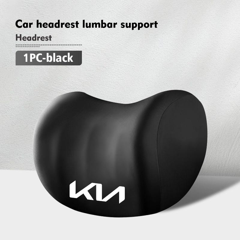 Car Headrest Waist Rest Headrest Neck Support Seat Lumbar Cushion Accessories For KIA Stinger Optima Cerato Soul Venga Forte ahg256
