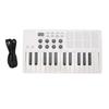 25 Key MIDI Keyboard Portable Bluetooth MIDI Keyboard Controller with 8 Backlit Drum Pads 8 Knobs