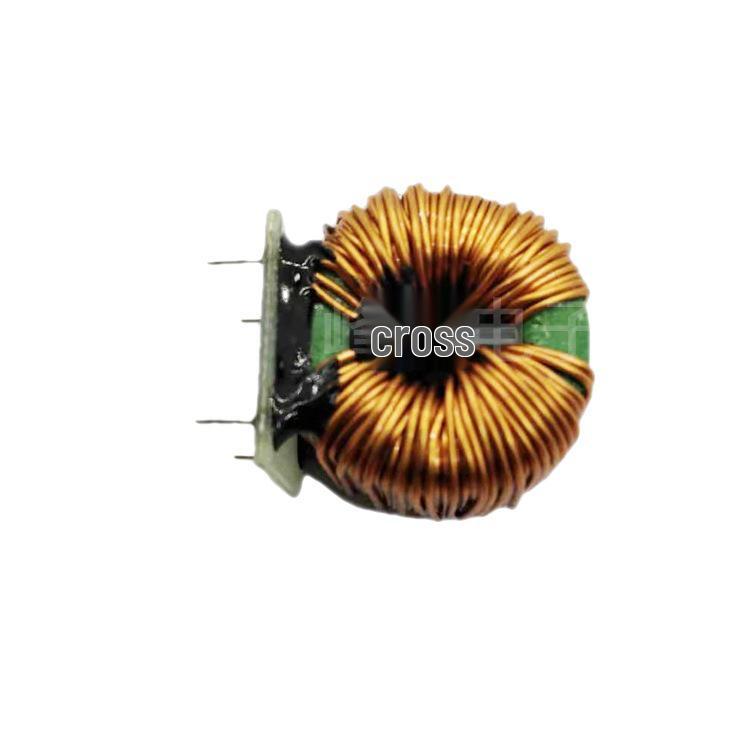 Common Mode Choke T18*10*10, 0.55-wire bifilar wound, 33mH, 3.0A, ferrite core coil with spacer.