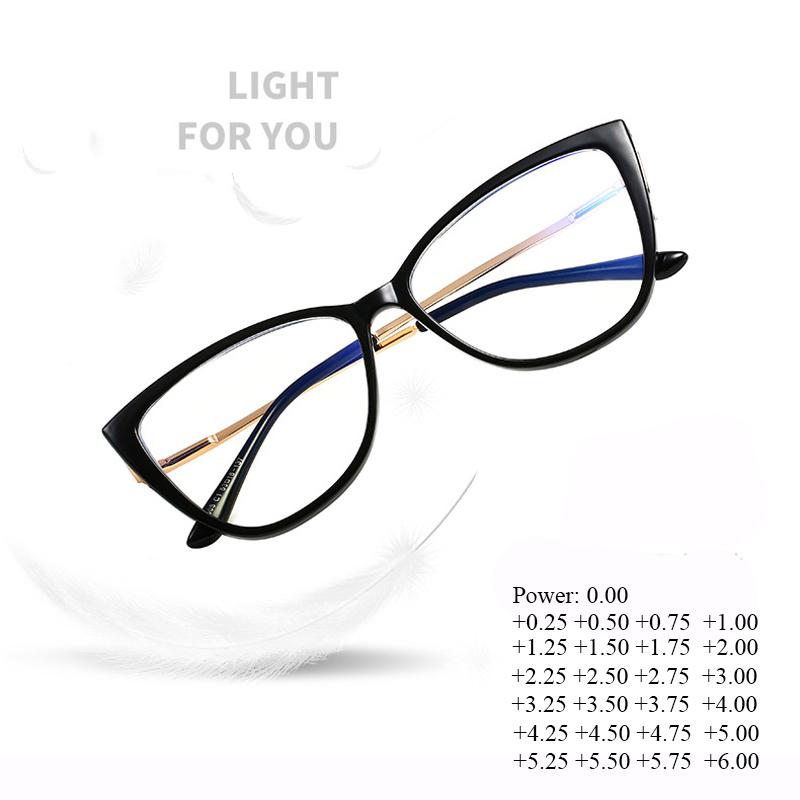 Fashion Reading Glasses Blue Blocker Women