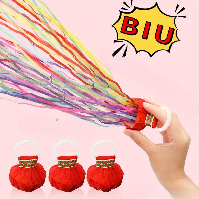 Ручная работа Лента Паучий шелк Лента Свадебный прием Свадебная вечеринка Реквизит для дня рождения Бар Кольцо-пуллер Граната LS