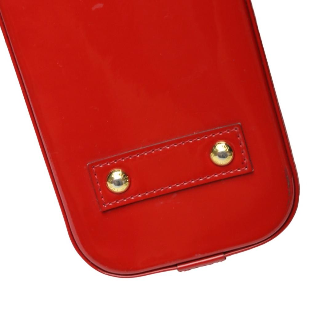 LOUIS VUITTON Monogram Alma BB Handbag Monogram Vernis Slys Women M90174 Used