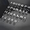 3D Metal DIY Styling Letters Word Alphabet Emblem Decals Numbers Labeling Car Sticker Rear Trunk Logo Digital Badge Accessories
