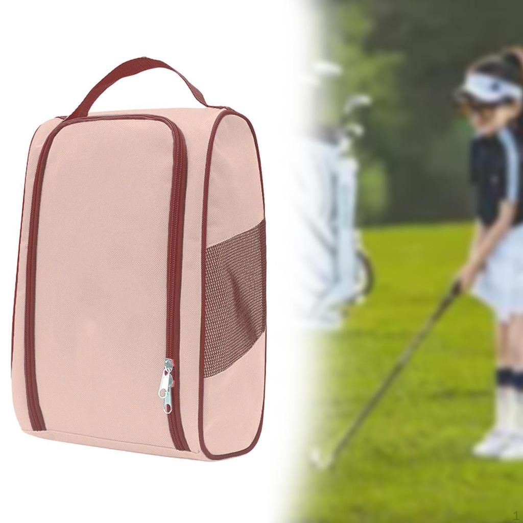 Сумка для обуви для гольфа, переносное оборудование, большая вместимость, сумка для переноски обуви для бега и кемпинга