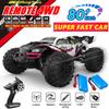 Remote Control Rc Car 50 Or Super Brushless 80km/h Fast Rtr High Speed All Terrain Off Road Radio 4x4 Truck For Adults Kids