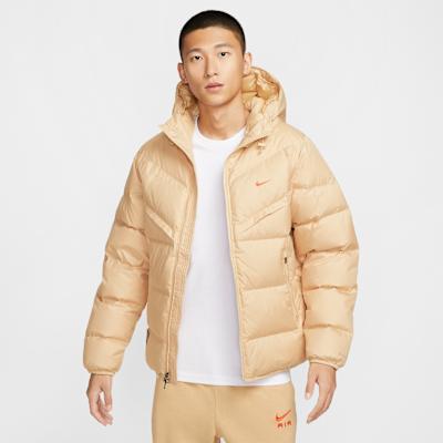 Nike Мужская пуховая куртка Storm FIT Windrunner Цвет кунжутно-коричневый