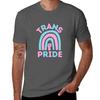 Trans Pride Transexual Trans Trans Rainbow Lgbti Tshirt Plus Size Summer Casual Tshirt