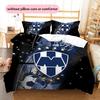 Monterrey Football Club Pattern Bedding Home Decoration Birthday & Festival Gift (1 * duvet cover + 2 * pillowcase, without core)