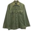 60s Vintage 13 Button Long Sleeve Military Shirt M Men's Used