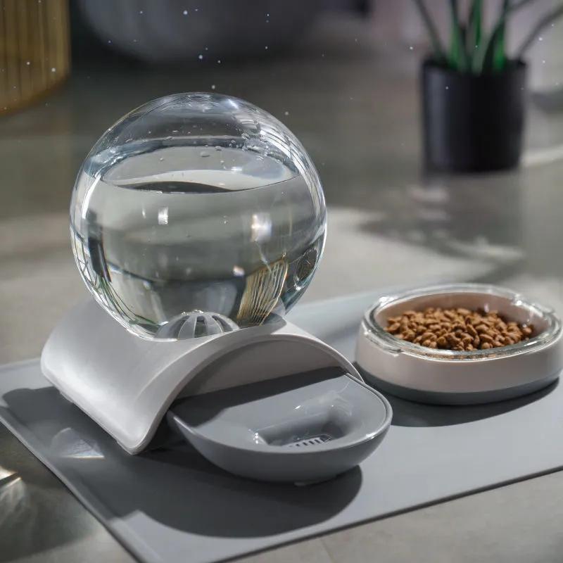 WTEMPO Автоматический дозатор воды для домашних животных. Кормушка для воды для кошек. Диспенсер для воды для собак.