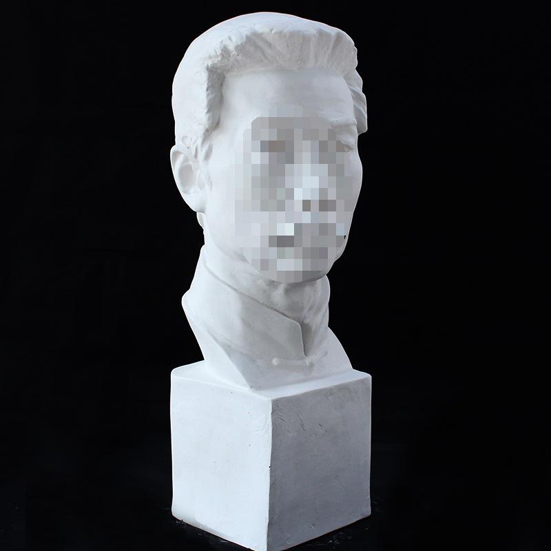 Набор геометрических скульптур из гипса для искусства и фотографии