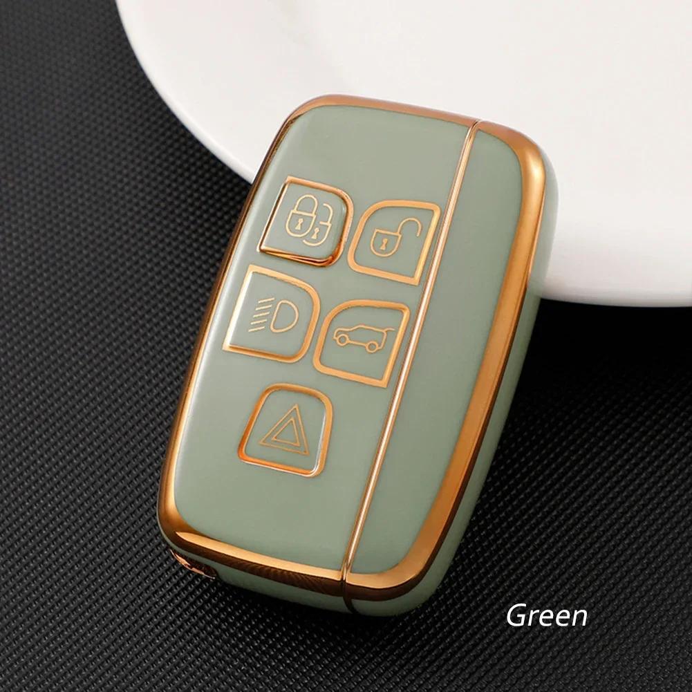 New For Jaguar XF XJ XE XJL XF TPU Car Remote Key Case Cover Holder Shell For Land Rover Range Rover Sport Evoque Freelander
