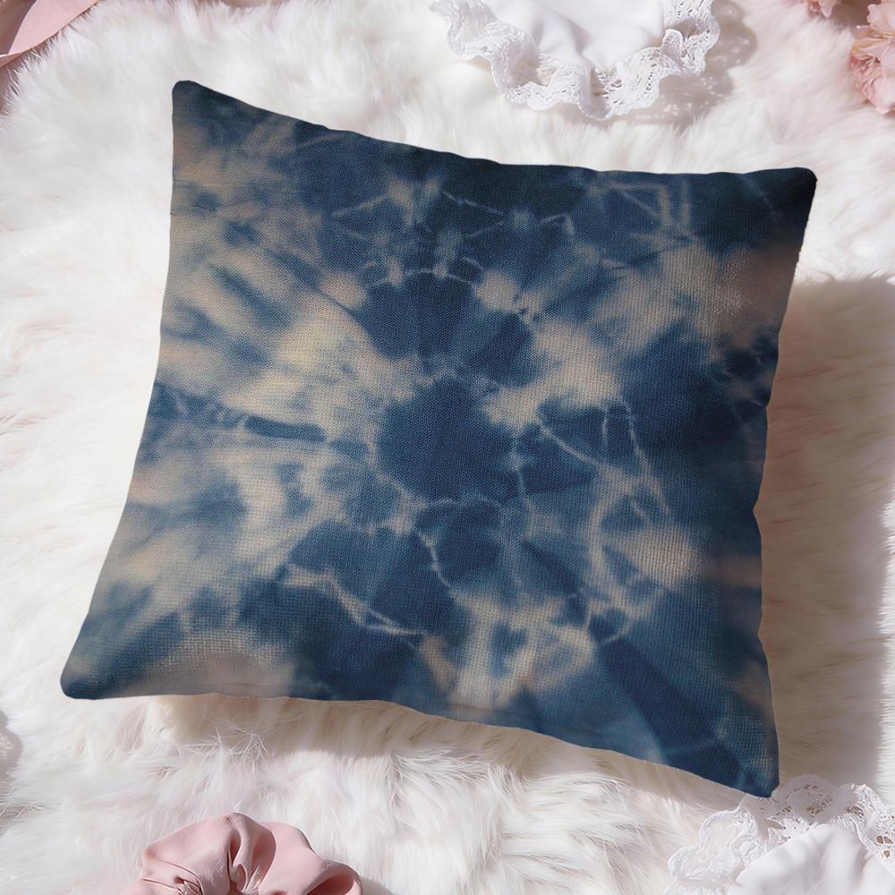 Tiedye Cushion Cover Premium Comfort Reversible Pillow Cove Two in One Design for Any Room Car Interior