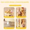 Transparent Doll Storage Box Plush Toy Organization Toy Storage Tube DIY Zipper Bins Kid Christmas Gift Children's Toy Organizer