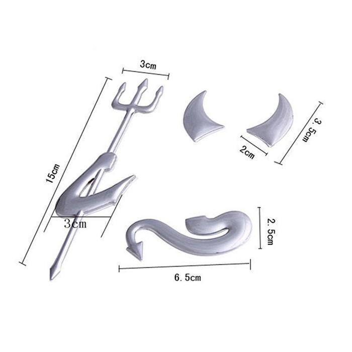 Забавные автомобильные наклейки «Ангел Дьявол» для VW Golf 6 Passat B7 Jetta CC Polo Touran Tiguan Eos Sharan Scirocco