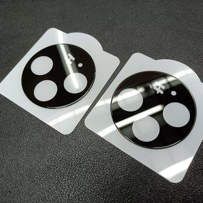 Для Oppo Find N3 / OnePlus Open 7.82" Camera Black Plated Silk Printing Lens 9H Закаленное стекло Защитная пленка