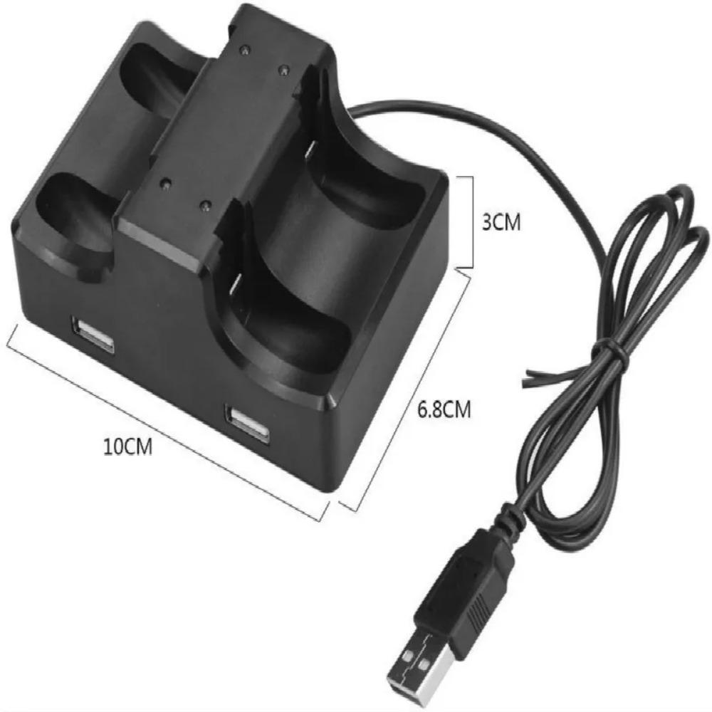 Joy-Con Charger Dock Station LED Charge Stand Holder With Micro USB Cable for Nintendo Switch Console