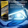 Набор для самостоятельного восстановления фар автомобиля, чистка и полировка, набор для ремонта и чистки фар автомобиля, инструменты для восстановления протектора!