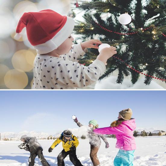 20/50 шт. искусственные снежки, зимнее праздничное украшение, реалистичный снежный подарок для детей, декор для дома, офиса, общежития