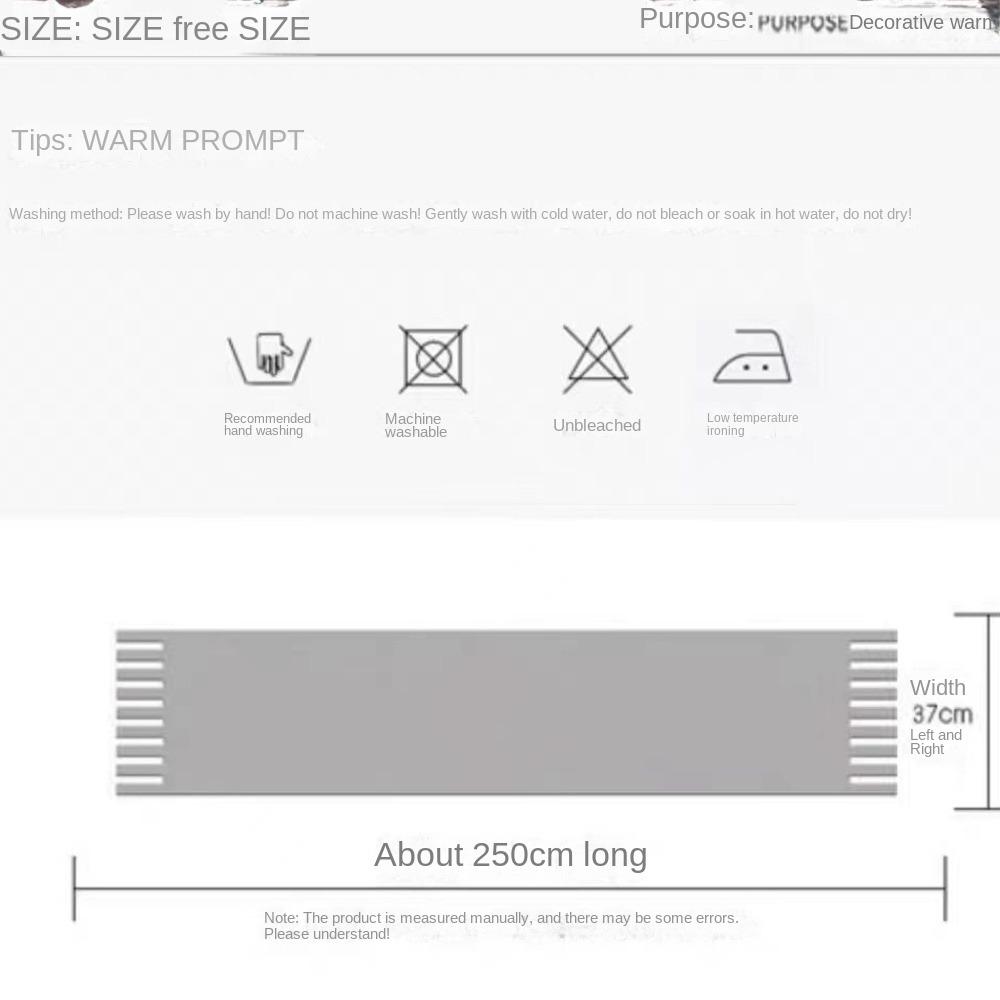 Длинный кашемировый шарф с кисточками, универсальный четырехцветный градиентный шарф с узором тай-дай 2023, утолщенный шарф