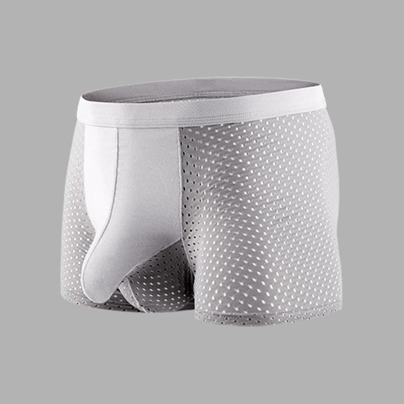 Мужские дышащие трусы-боксеры Ice Silk Mesh