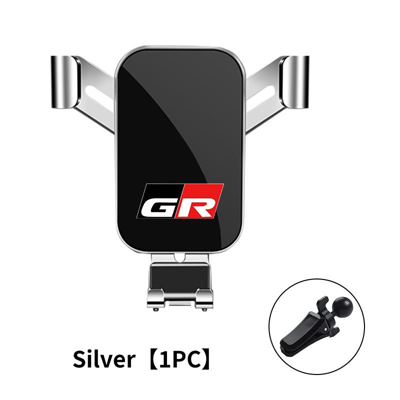 Air Outlet Gravity Phone Holder Car GPS Navigation Clamp Accessories For Toyota CHR Land Cruiser RAV4 Camry Fortuner Venza RV6