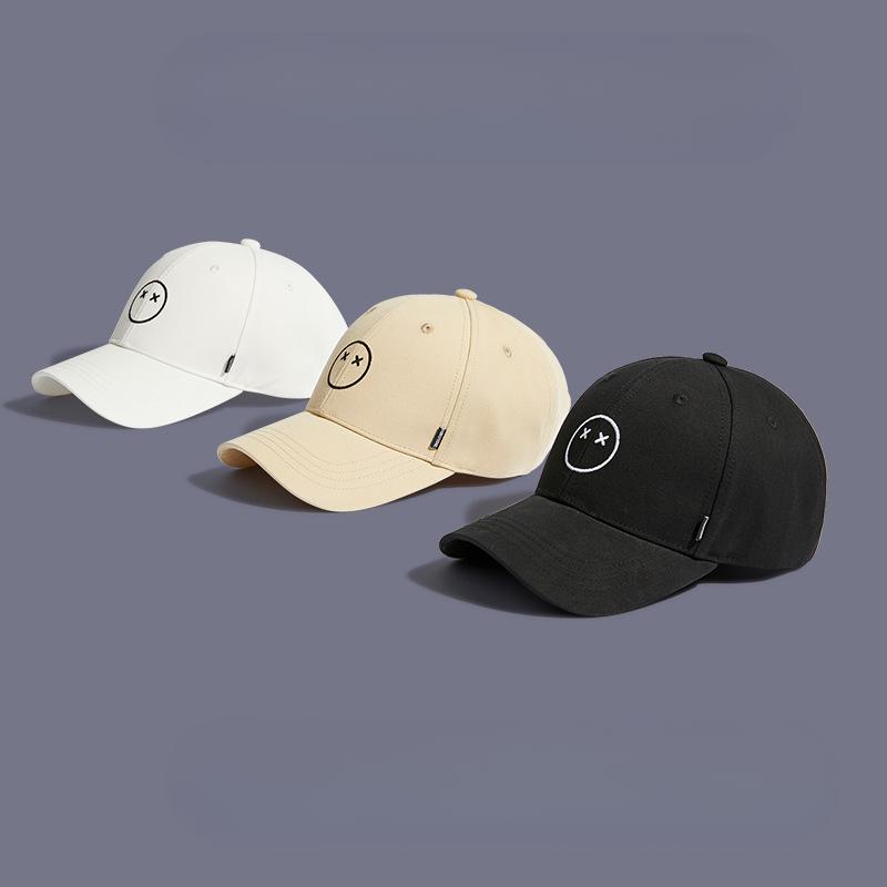 Spring Hats Men's and Women's Embroidered Hard Top Baseball Caps Duck Cap All Wear Women's Fashion Trend Sunscreen Hat