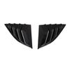 DIYUCAR Car Rear Window Rear Vent Window Car Shutter Side Vent Cover for Toyota Supra GR A90 A91 MK5 Shutter, Louvers, 2019-2022 (Black)