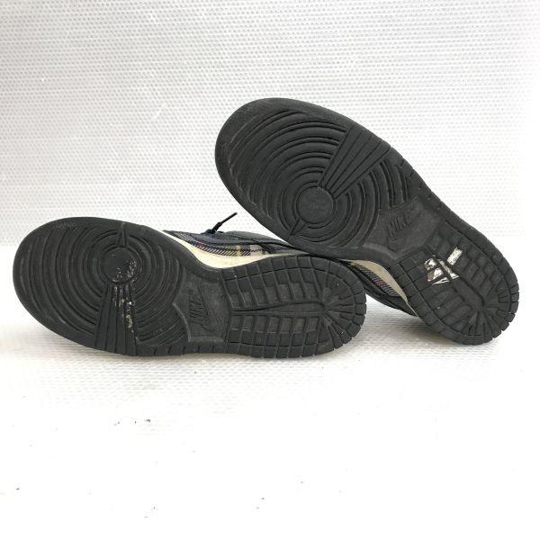 Nike Кроссовки DUNK LOW PREMIUM 26.0 темно-синий клетчатый узор(ИСПОЛЬЗОВАЛ)