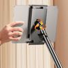 Carbon Steel Phone Tablet Holder 360° Rotating Mobile Tablet Mounting Stand Pad Tablet Bracket  Bed