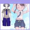Комплект костюма для косплея Флориана и Джулианы из Pokemon Scarlet And Violet для Хэллоуина и сценических выступлений
