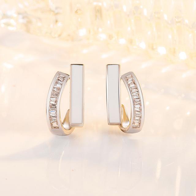 14-каратное позолоченное кольцо-капелька Aros Mujer Oreja для женщин, изящные геометрические украшения, серьги-капли Orecchini для женщин и девочек