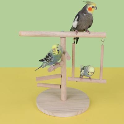 Игрушки для птиц Птичья игровая площадка Стенд для попугаев Стенд для игр с веткой дерева Площадка для игр с попугаями Игровая площадка с деревянными насестами Спортивная игровая площадка