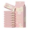 Портативные мини влажные салфетки для младенцев и детей - Нежные к коже и не оставляющие ворсинок, 8 упаковок по 8 штук в каждой