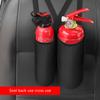 Car Trunk Organizer Elastic Fixing Belt Storage Bag Trunk Seat Back Holder Fire Extinguisher Hanging Bag Trunk