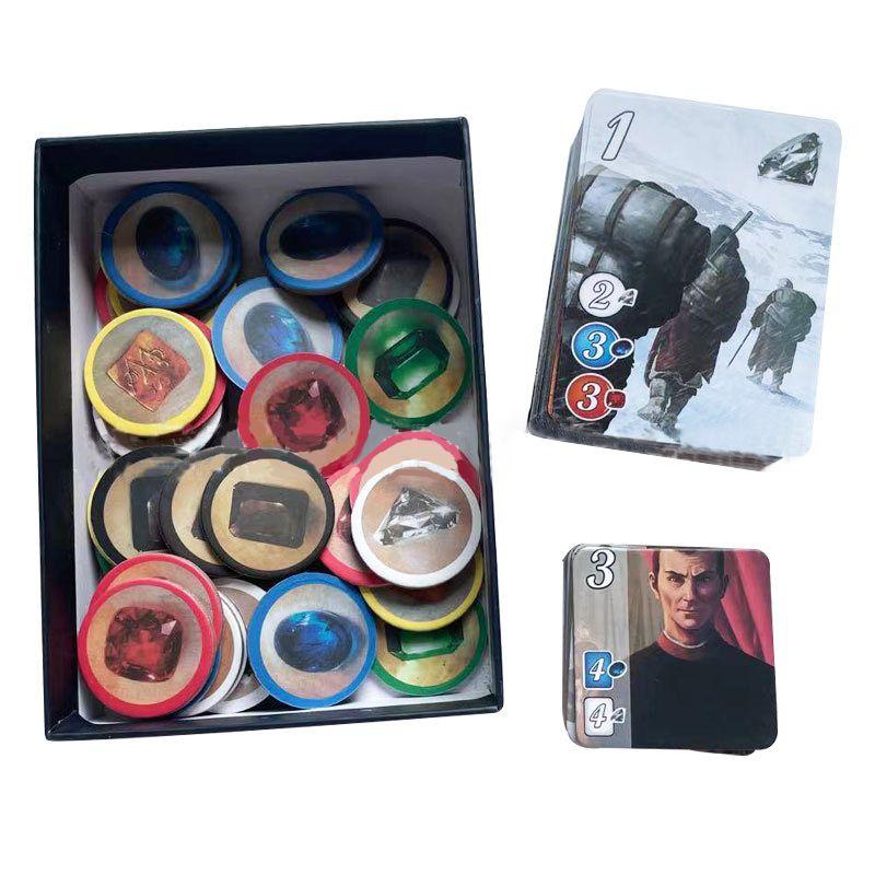 Splendor Настольная игра Полная английская мини-версия Захватывающая для вечеринки и семьи Игральные карты