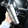 12 В 24 В 300 мл автомобильная электрическая нагревательная чашка из нержавеющей стали автомобильный термос чайник портативная вода кофе молоко термокружка для автомобиля