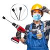 Эпоксидный миксер для краски Насадка для дрели Лопасть Консистенция Жидкости Смола Головка Мешалка Спиральное лезвие Перемешивающий стержень Инструмент 2025