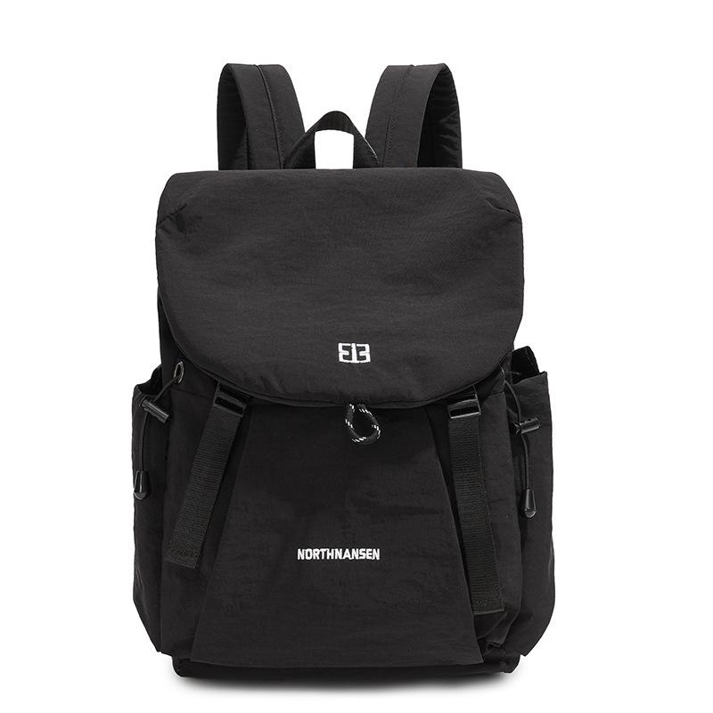 Versatile Lightweight Patchwork Backpack - Large Capacity for Travel, Students, and Commuters