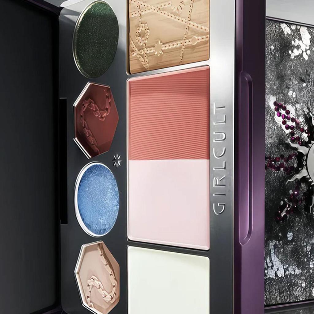 girlcult Палетка для лица - 13 г/0,46 унции, 3 варианта цвета для создания полного образа