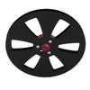1 4 7 Inch Empty Tape Reel Aluminum Alloy Recording Takeup Reel with 6 Hole for Reel To Reel Tape for TEAC Black