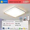 2025 Smart Eye-Protecting Ceiling Light: Elegant Round Design for Bedroom & Living Room