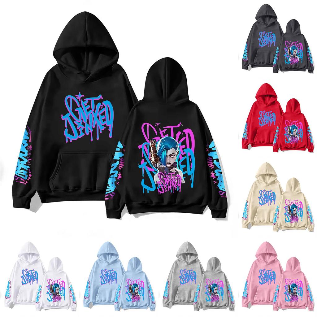 Women Fashion O Neck Long Sleeve Printed Top Hoodie Sweatshirt