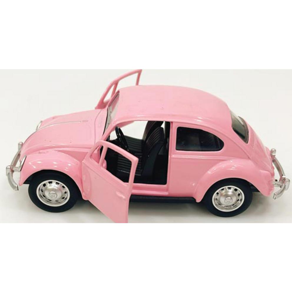 JoyKids Volkswagen Classic Beetle 1967 Серия S40 Литая модель автомобиля, Розовый