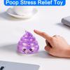 Cartoon Poop Fidget Toy Stress Relief Glitter Prank Poo Squeeze Sensory Pinch Toy Kids Adults Soft Calming Stress Ball Toy