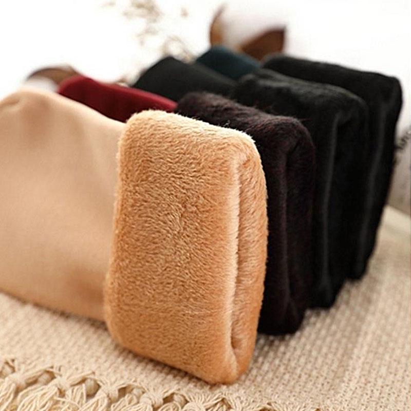 4-Pairs Winter Warmer Women Thicken Snow Socks Soft Solid Floor Sleeping Socks